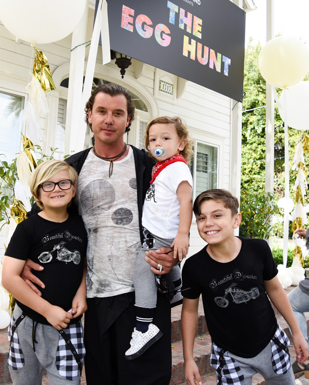 Gavin Rossdale, Apollo Rossdale, Kingston Rossdale, Zuma Rossdale